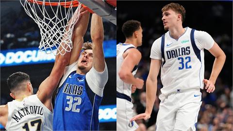 NBA(影)/可放牛排館當海報!獨行俠狀元旗子「逮中獵物」空拋重扣祭「野獸怒吼」