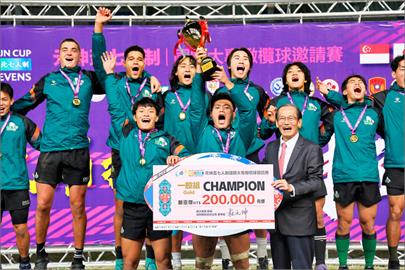 橄欖球／台灣大學冠軍戰甜蜜復仇！元坤盃封王一般組三連霸