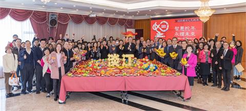 【淡江傳真】淡江新春團拜　葛校長展望蛇年更上層樓　預告將推出全雲端智慧校園3.0
