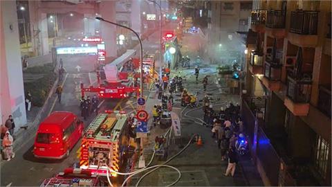 快新聞／市民大道暗夜惡火！露營用品店遭祝融　住戶緊急疏散
