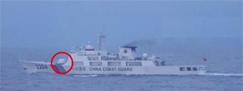 2中國海警船闖入釣魚台海域！  船上載有「76毫米艦砲」