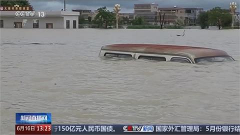 豪雨成災！廣東降「歷史第七強大雨」　廣西水淹及膝疏散超過6千人