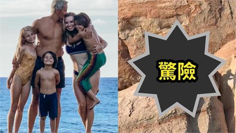 300萬網紅「抓7歲兒丟山崖」!驚險畫面遭網罵翻…他冷回:教育方式不同