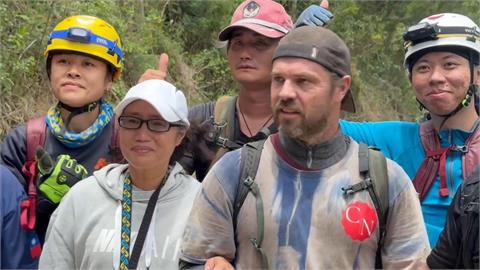 受困峭壁山洞近一週獲救　台東澳洲女婿馬修：不敢再上山