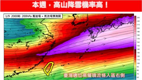 冷氣團南下「最凍10度↓」高山降雪機率高！專家：做好長期抗寒準備！