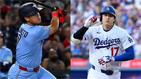MLB(影)／大谷翔平23轟、岡本和真24轟！日本重砲「隔空較勁」　紀錄又被刷新