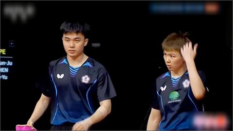 桌球亞錦賽4強吞敗 陳思羽、林昀儒混雙銅牌