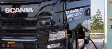 可將車輛變為電網儲能資源　Scania 展示重型電動卡車雙向充電技術
