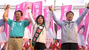 民進黨台南市大團結！黃偉哲領議員展現氣勢