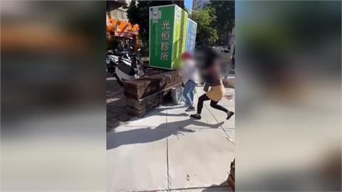 中五罷團宣傳與反罷婦人　爆肢體衝突　雙方互控傷害