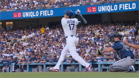 MLB(影)／道奇大谷翔平擺脫低潮本季第23轟出爐！「相隔9場」再度開轟全場嗨翻
