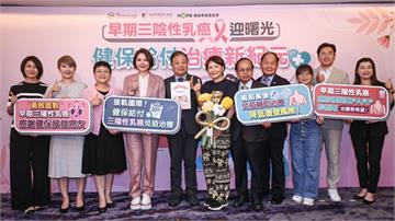 不再只有化療可用！早期三陰性乳癌治療大突破　免疫藥物、PARP抑制劑雙雙納健保