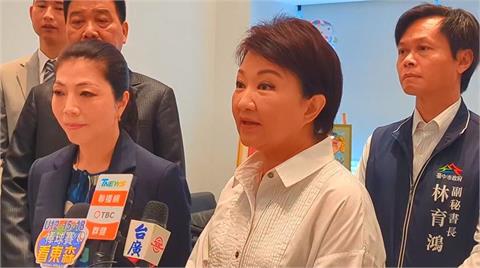 快新聞／提前請假搶救台中3藍委　盧秀燕認了：選情非常緊急