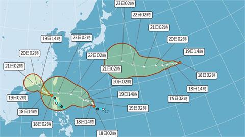 快新聞／下週有望颱風假？今南部降雨增多　熱低壓最新動向曝光
