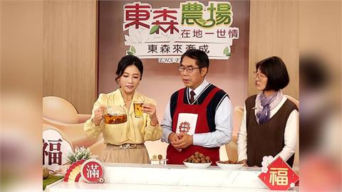 快新聞／台南市長黃偉哲再登電視直播　力推東山窯燒龍眼乾