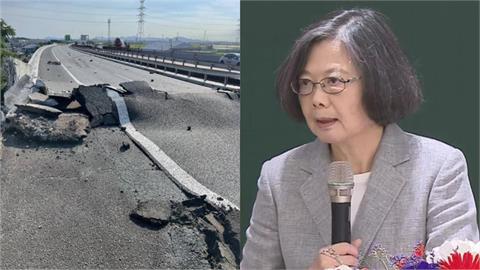 熊本7.1強震災情擴大！蔡英文「全日文」發聲：許多台灣人牽掛著你們