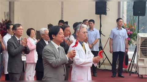 心有罣礙？賴總統赴中榮挺醫療　盧秀燕跨區跑雲林輔選張嘉郡