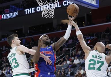 NBA(影)／兩連勝球隊火車對撞!　6連勝塞爾提克今對決7連勝活塞