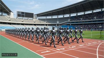 世界人形機器人運動會將登場　隊伍整齊預演超震撼