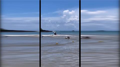 墾丁小灣海域腹地狹小　墾管處公告：禁止遊玩水上摩托車