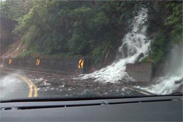 超大豪雨襲宜蘭！大同鄉一級淹水警戒