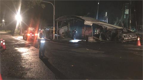 屏東高樹死亡車禍！　「轎車轉彎撞民宅」一家三口妻兒殞命、父獨活