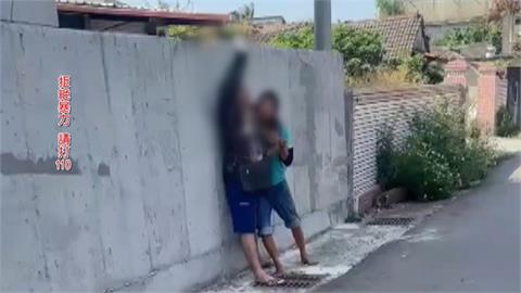 脫序惡鄰! 雲林嫌犯疑精神不穩定 門口「持菜刀堵人」 還拖下車揮砍