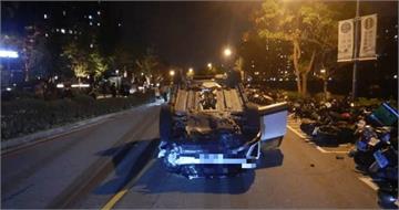 「親人過世＋離婚」雙重打擊　台中女邊喝邊開撞倒24機車…下場慘了