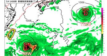 雙颱醞釀中！專家曝路徑：恐登陸台灣陸地