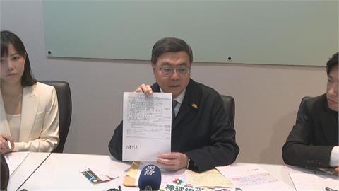 卓榮泰日本花費收據全公開　批藍委：指控拿不出證據