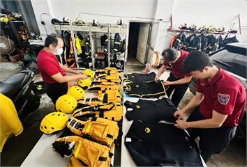 颱風「瑪娃」慢速北上　桃市消防局加強防颱應變準備