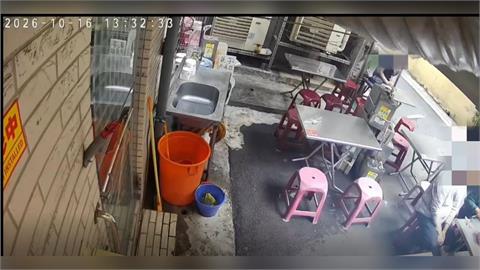 等吃臭豆腐等出血光之災？　北投公寓水泥塊突墜砸傷男「頭破血流」