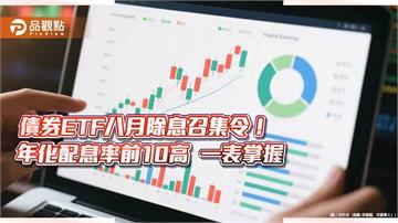 債券ETF近40檔八月除息！年化配息率10強出列　經理人這樣看  