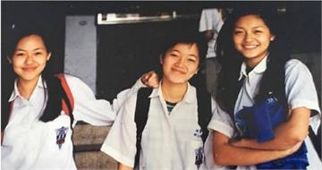 小S合體阿雅穿校服回母校　曬畢冊隔空喊話大S：好想妳