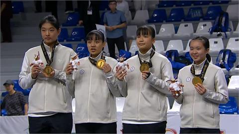 亞青運/逼近190公分國中生喬麗爾率隊!台灣女團勇奪亞青賽3X3女子籃球隊冠軍