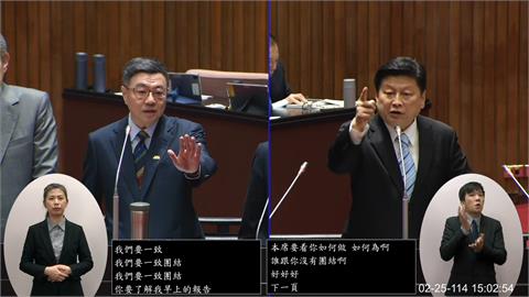 施政報告激烈口角！　卓揆籲「別看好戲」　傅崐萁氣到拍桌