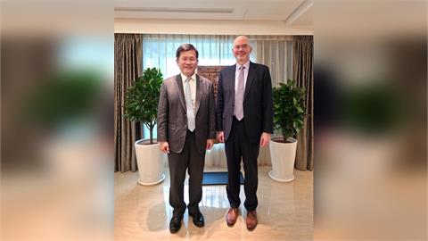 快新聞／與谷立言午餐會　林佳龍：深化經濟合作鞏固台美關係