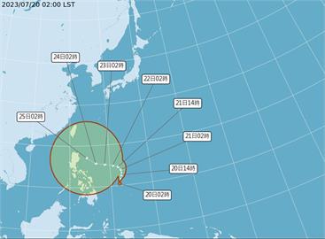 杜蘇芮最快週五形成！林嘉愷曝「颱風未來路徑」：有接近台灣的可能