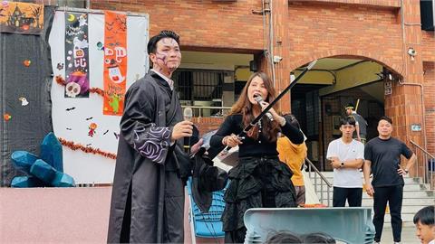 20年老校角落變魔法廣場！呂家愷推動「2校共享空地」　化身獵魔女團華麗登場