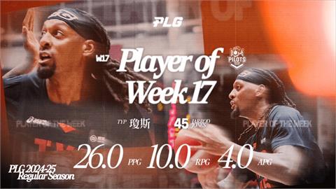 PLG(影)／69不在瓊斯當家！砍26分率猿擒鷹榮獲第17週單週最佳球員