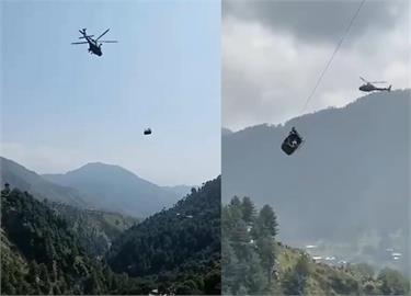 快新聞／巴基斯坦驚傳「纜車線斷裂」　8人受困274公尺高空待援