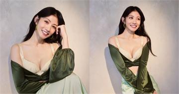 李千娜罕見大解放！中空裝秀「超兇曲線」　內衣整件外露辣翻粉絲