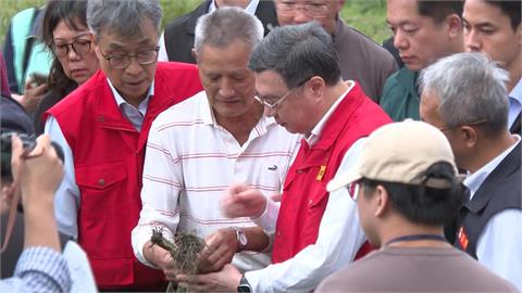 3日累積雨量破千釀災 卓榮泰赴宜蘭災區勘災