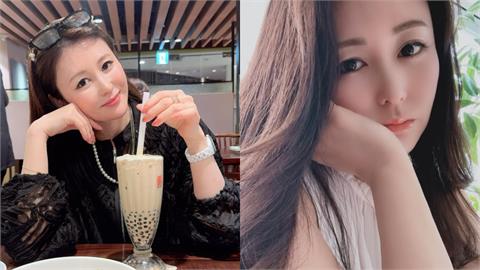 麻衣突喊「回來台灣了」!狂吸「這美食」超開心 45歲狀態曝光