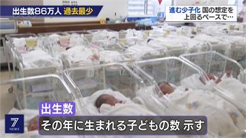 少子化問題加速惡化！日本今年新生兒86萬人創百餘年新低