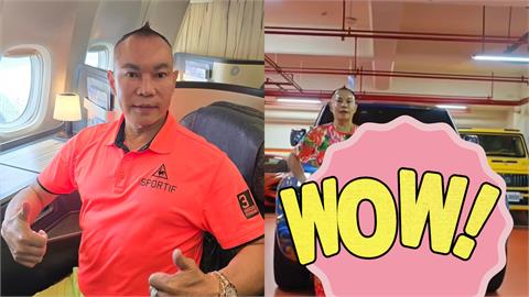 竹北吊車大王「446萬小老婆」變身青花瓷！愛妻吐槽：像禮儀車