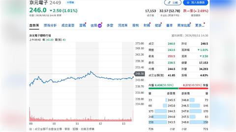 京元電忍一時拚Q4爆發！永豐投顧喊買　定穎遭CCL漲價壓制維持中立
