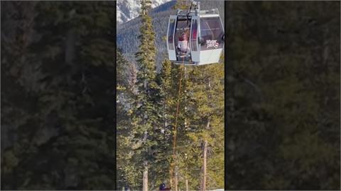 美滑雪度假村纜車故障　174人卡空中耗費5hrs垂降逃生