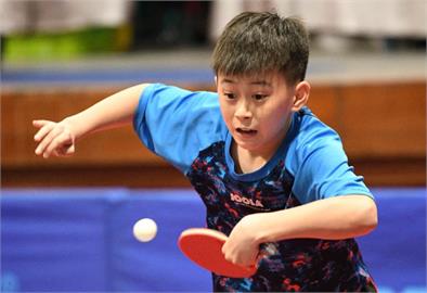 桌球／史上最年輕19歲組國手！13歲小將郭冠宏4個月內4度選上國手