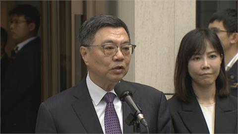 快新聞／中國黨報辦公室驚見柯文哲賀聯、藍議員被點名　卓榮泰說重話